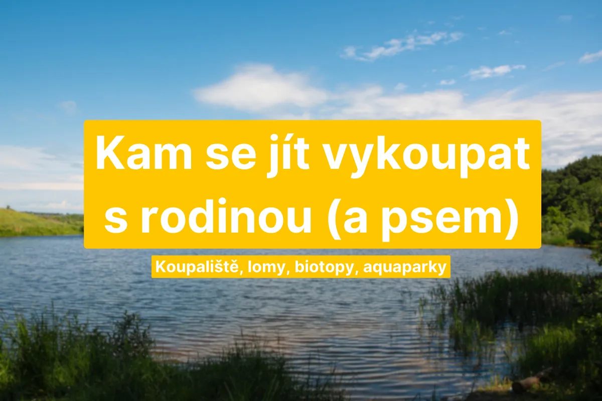 Kde se v l&eacute;tě vykoupat ve Středočesk&eacute;m kraji: tipy na koupali&scaron;tě, jezera i lomy